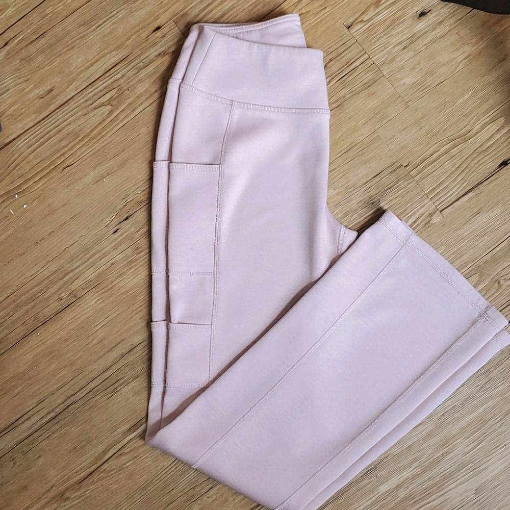 Jaanuu pink yoga scrub pants